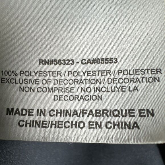 Nike Black And White Warm-up Jacket Size Medium Dri Fit - Picture 4 of 4